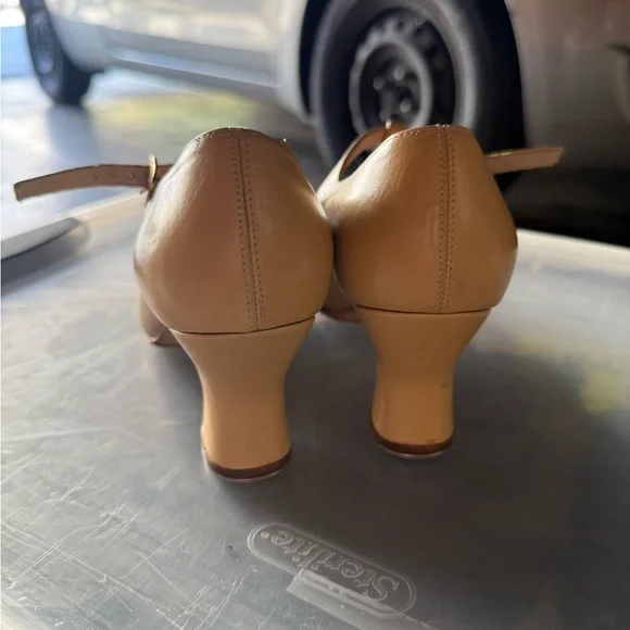 LaDuca Tan Women's Tap Shoes - Picture 3 of 8